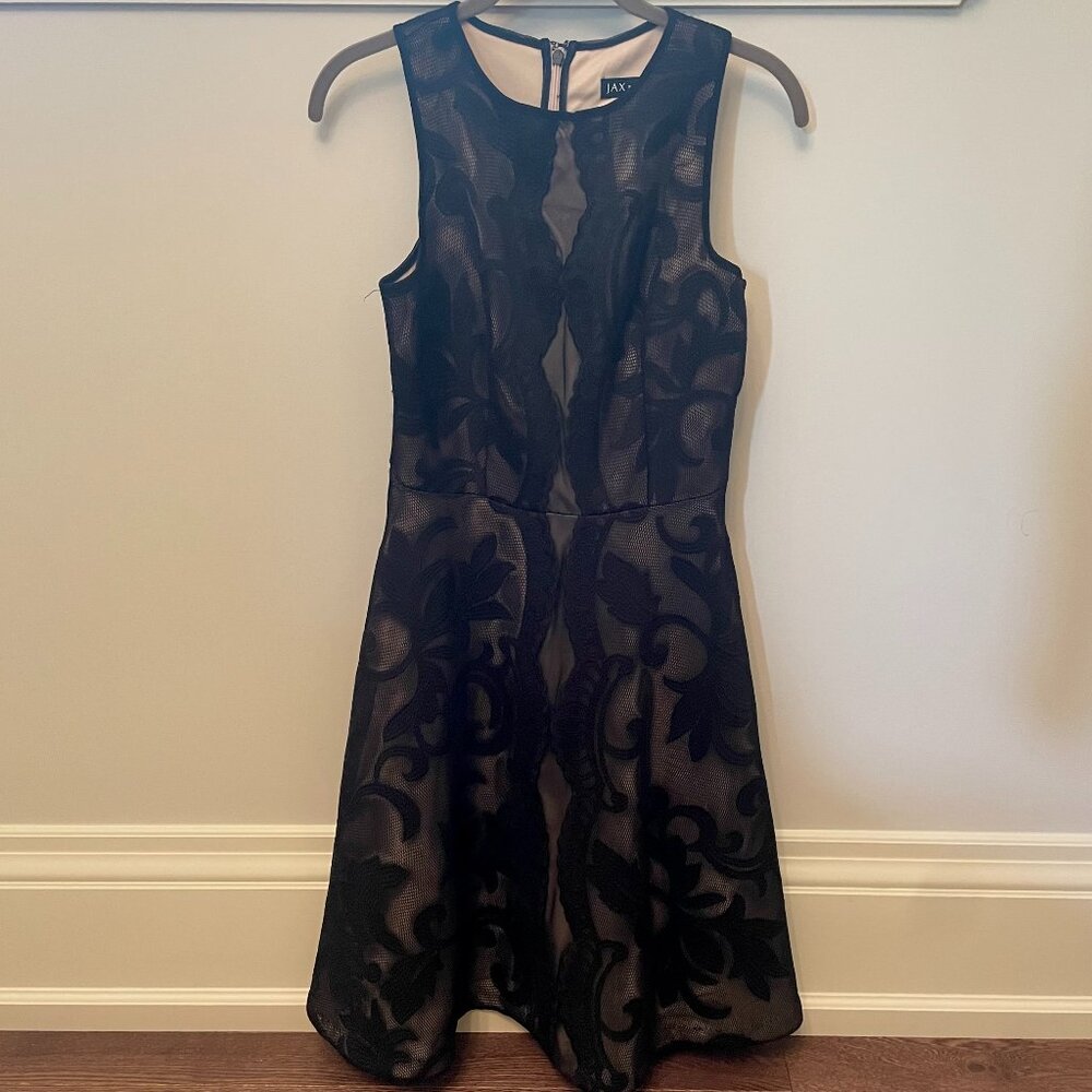 NWT Sleeveless Lace Fit & Flare Dress
